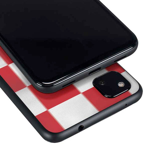Croatia Soccer Flag Google Pixel 4a Skin